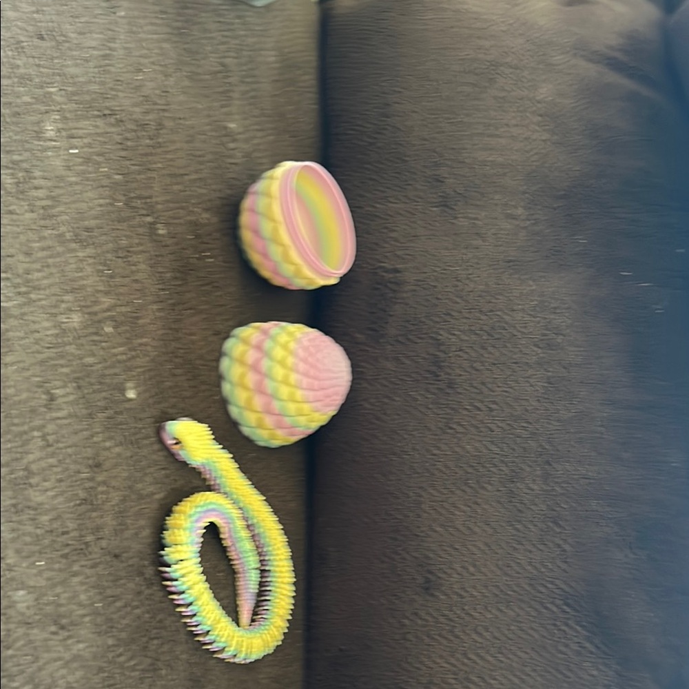 Colorful Kids Snake Toy Set